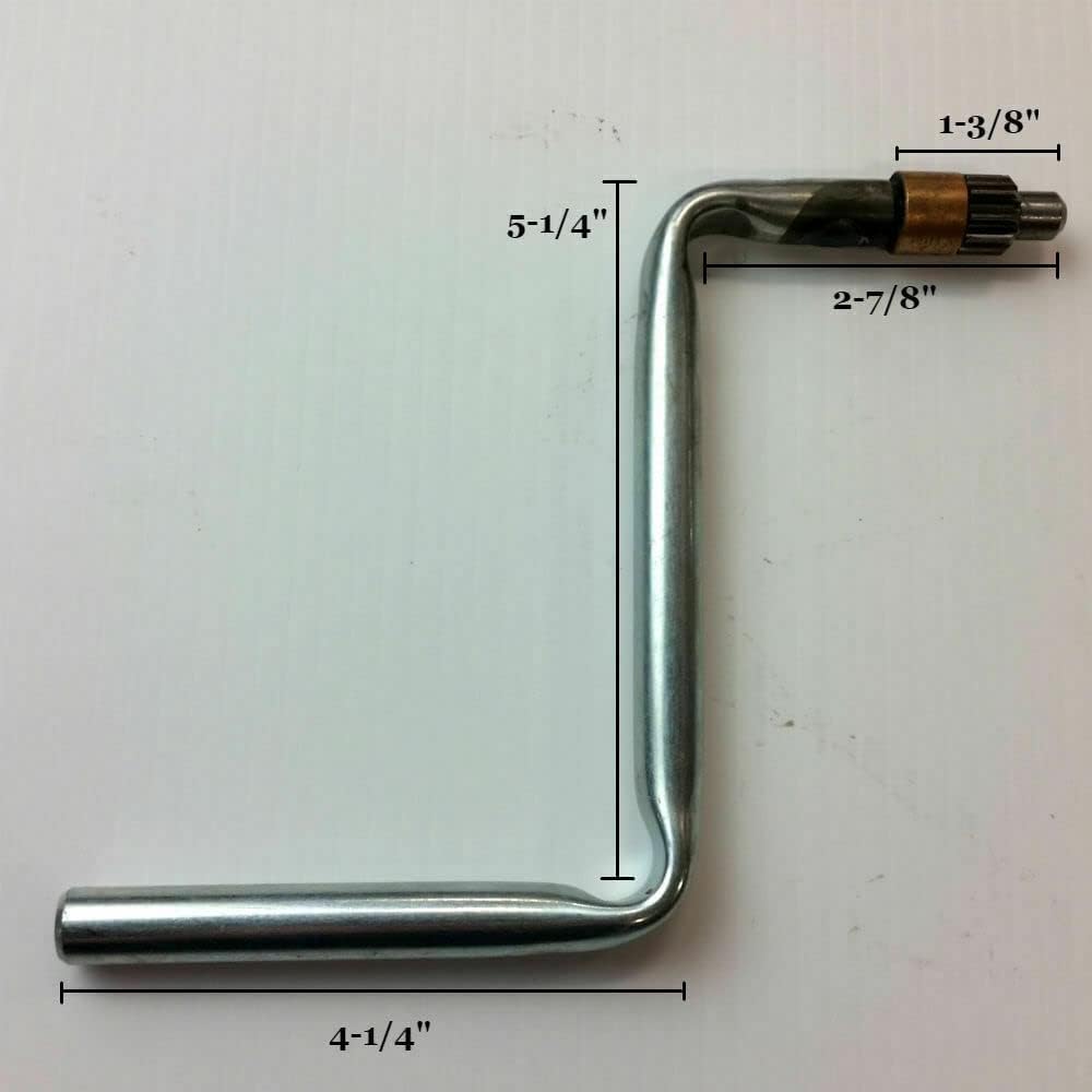 HECO Truck Camper Crank Handle for Slide-in Truck Campers