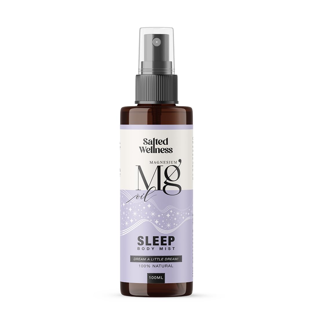 Salted Wellness by Thrpy & Thrpy Magnesium Oil Sleep Body Mist | Natural Magnesium Chloride Spray for a Deep Restorative Sleep and Healthy Skin-image-2