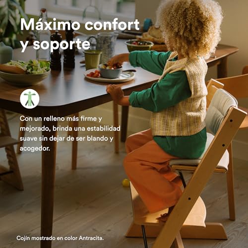 Miniatura 4 de Cojín Stokke Tripp Trapp, Beige Compatible Con Todas Las Sillas Tripp Trapp Y Baby Set Resistente A Líquidos, Manchas Y Suciedad