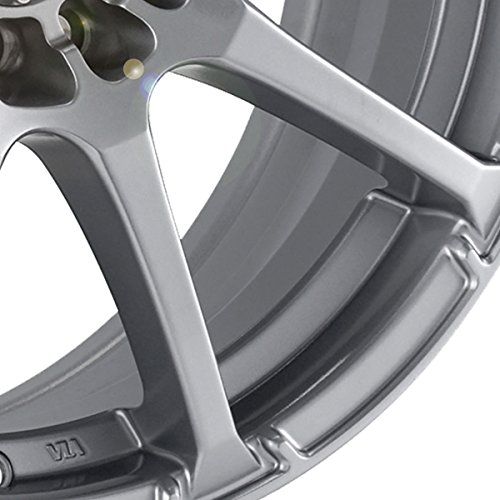 17X7 Enkei Edr9 Silver Wheel/Rim 4X100 4-100 17-7 Et38 #TOP2
