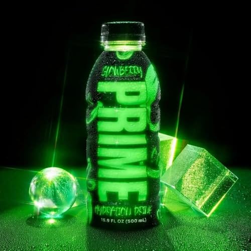 Image of Prime Hydrating Sports Drink Glowberry Flavour 500ml - Electrolytes, Zero Sugar, Low Calorie, Coconut Water, BCAAs, Vitamins, Antioxidants, Caffeine-Free