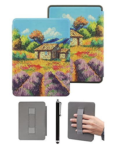 Custodia Protettiva per Kindle 6 Pollici 11a Gen Rilasciata nel 2022 Modello C2V2L3 - Copertura Durevole con Asciugatura E Cinturino A Mano