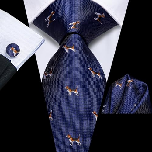Image of Hi-Tie Men's Tie Sets Silk Paisley Striped Necktie Pocket Square Cuff-links Sets Wedding Business Holiday