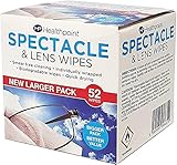 Healthpoint Optical Device Cleaner - 520 Individually Wrapped Wipes - Suitable for Glasses, Cameras, Binoculars & Smartphone Screens (10 Extra Value Packs of 52)
