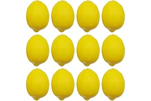 BigOtters Artificial Lemons Home Decor