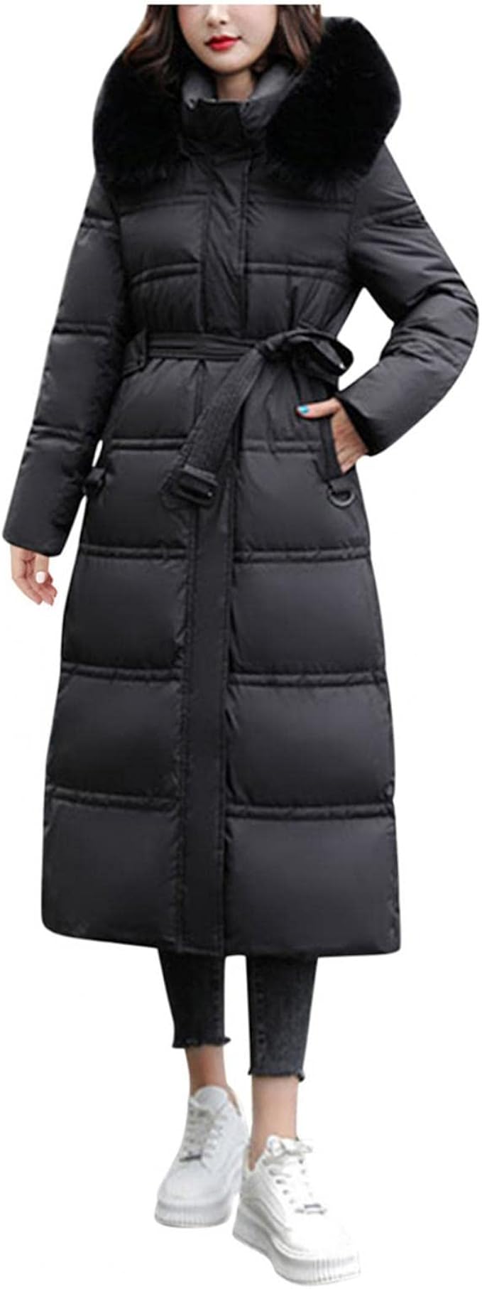 quilted winter jacket womens
