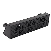 Vista 8 de Hilitand Ventilador de enfriamiento automático para PS4 Slim, sensor de temperatura automático inteligente, radiador controlado por USB externo