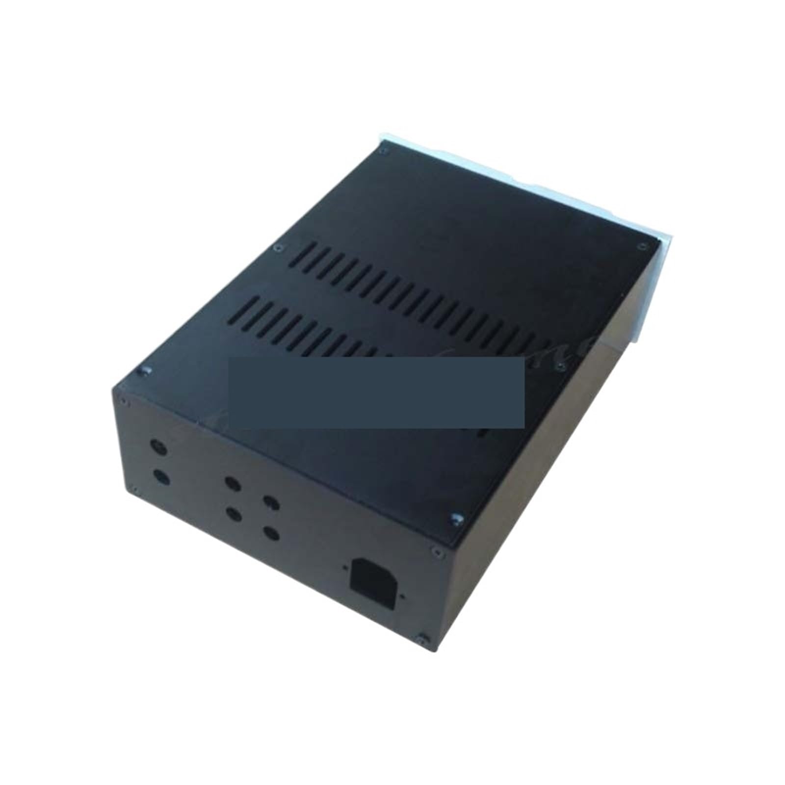 220 * 90 * 311mm JC229 All Aluminum Power Amplifier Chassis VU Meter Preamplifier Chassis Aluminum Amplifier Audio Shell