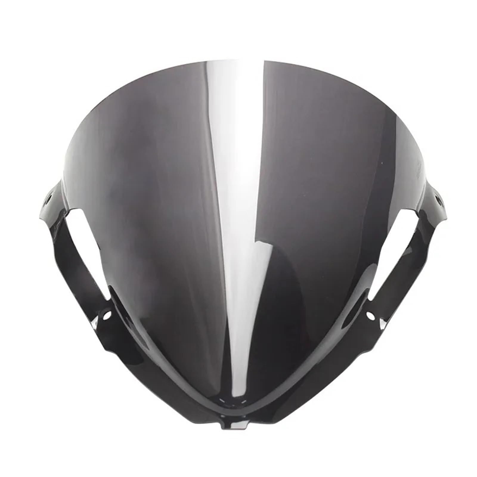 Parabrezza Moto Spoiler Per Kawasaki Per ZX6R 2024 Parabrezza Moto Parabrezza Deflettori Antivento Protezione Scudo Parabrezza Per Moto(Gray)