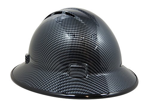 vented carbon fiber hard hat