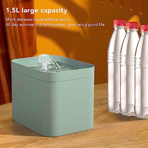 Fuente de agua automática para gatos 1.5L 110-120V miniatura 3