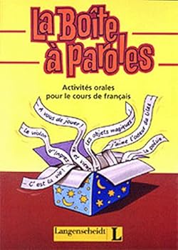Paperback La Boite a Paroles. Activites orales pour le cours de francais. (Lernmaterialien) [German] Book