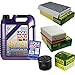 Produktbild Filter Set Inspektionspaket 5 Liter Liqui Moly Motoröl Leichtlauf High Tech 5W-40 MANN-FILTER Innenraumfilter Luftfilter Ölfilter