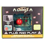 Galaga Plug & Play HDMI TV Game Console – Retro Arcade Shooter Classic Launch Edition with Wireless Joystick – Space Invader-Style Alien Blaster Game for Adults & Kids.