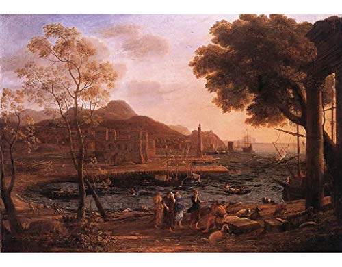 Peintures sur toile Claude Lorrain pour sublimer l'âme de votre maison