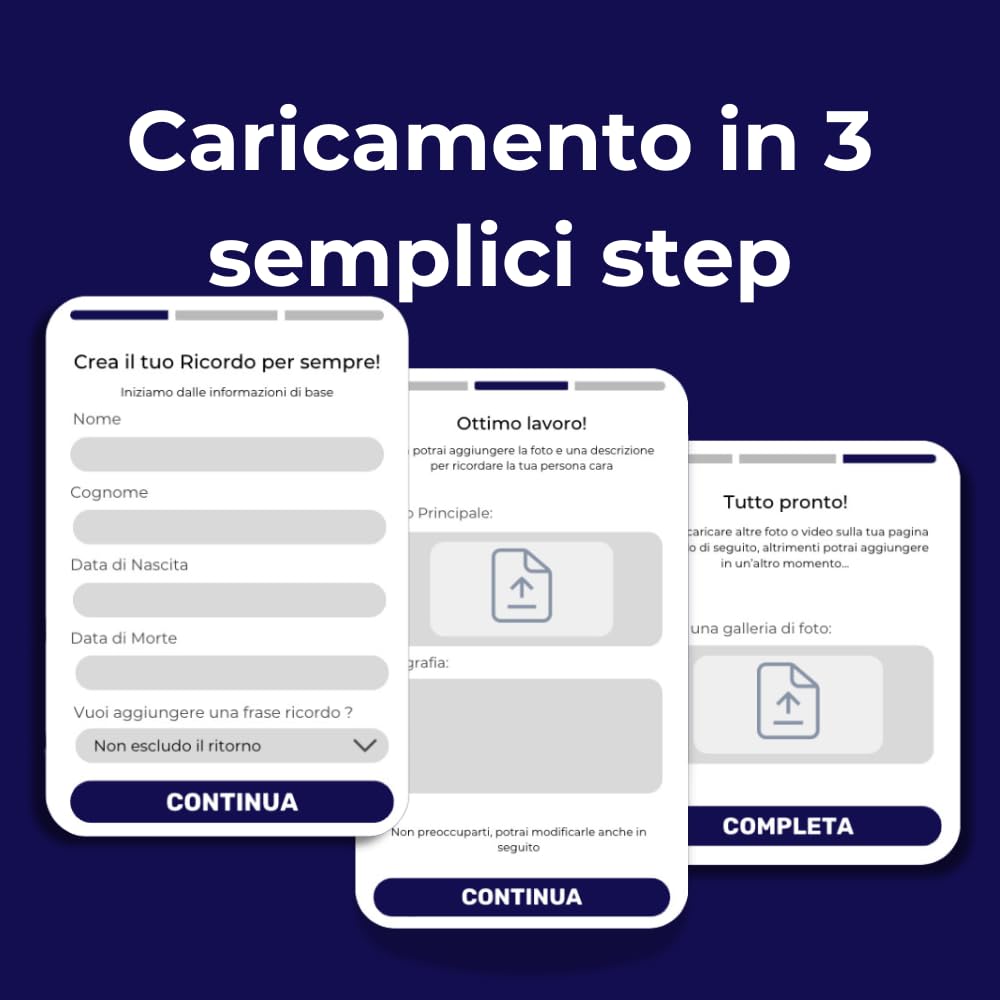 QR per lapidi con Ricordino Digitale - QR per lapidi furerarie - Ricordino Digitale per funerali con supporto QR code