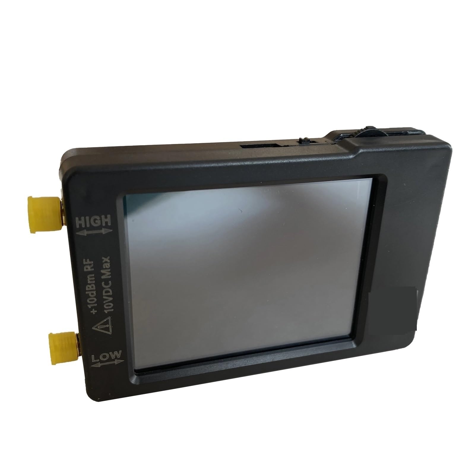 Analizadores de espectro, Analizador de espectro portátil de tamaño pequeño con pantalla de 2,8" y batería