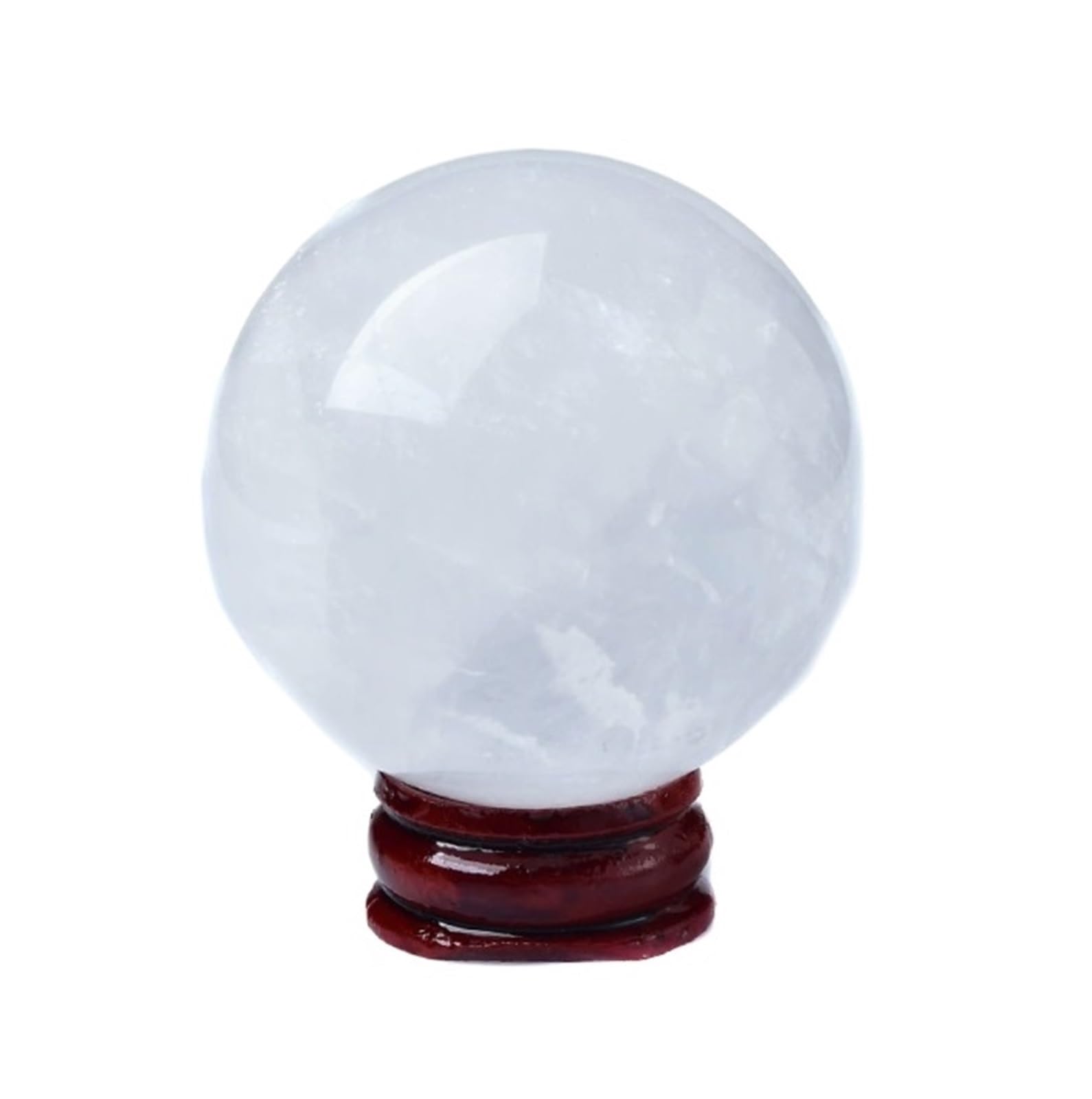 AZHKJKZH Crystal Ball Ornament Crystal Ball With Stand Sphere Fortune Teller Meditation Crystals Decoration