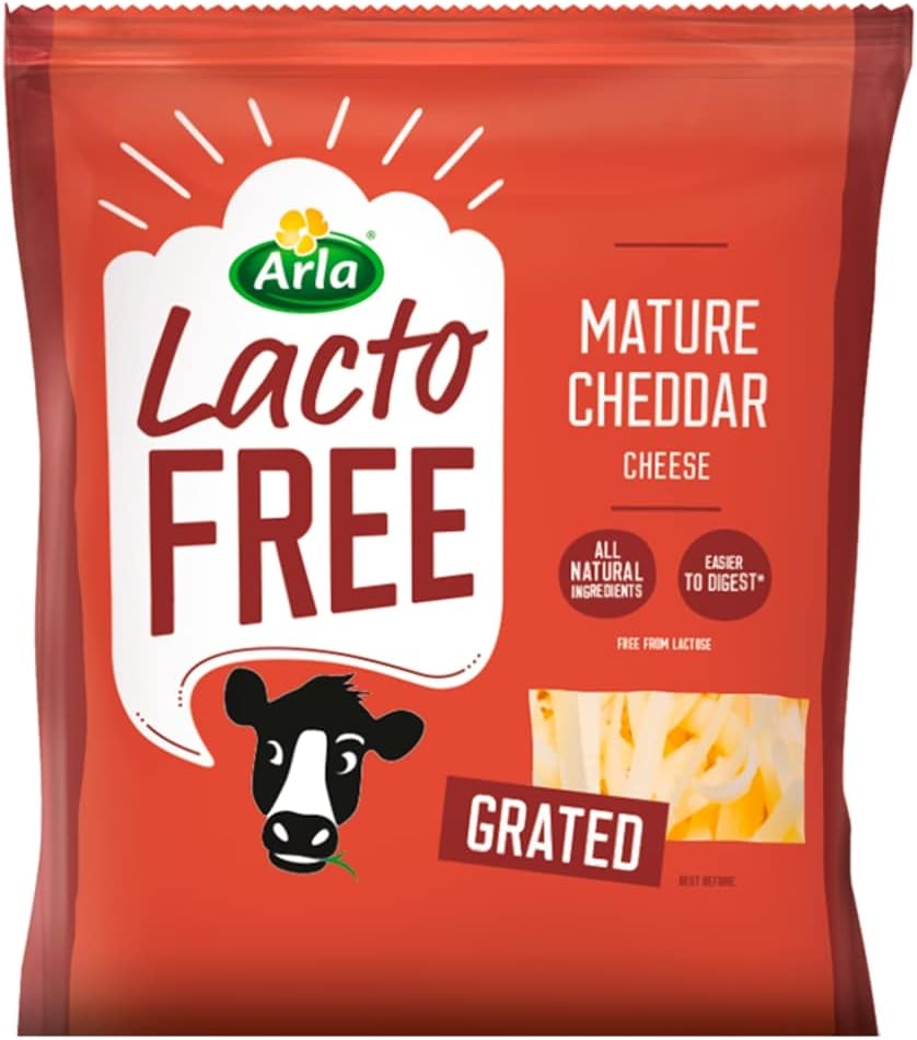 Arla LactoFREE Mature Cheddar Grated Cheese 200 g