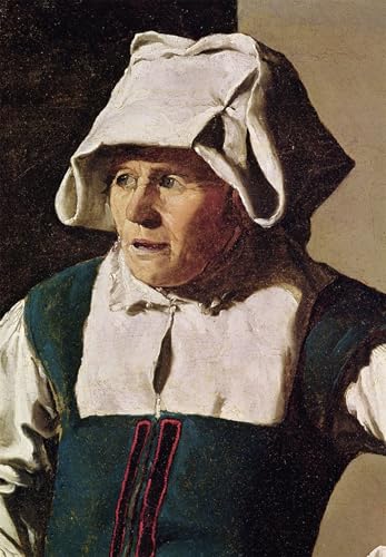 Lienzo decorativo de Georges De La Tour con acabado texturizado premium para salón de 60x90cm