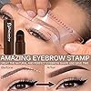 Shxiuminy-Eyebrow-Stamp-and-Stencil-Kit-13-in-1-Eyebrow-Stamp-Shaping-Kit-Eyebrow-Powder-Stamp-Waterproof-Long-Lasting-Instantly-ColorLight-Brown Eyebrow Stamp and Stencil Kit-13 in 1 Eyebrow Stamp Shaping Kit Eyebrow Powder Stamp Waterproof Long Lasting Instantly Color(Light Brown)