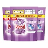 Persil Colour 3 in 1 Laundry Washing Detergent Capsules 48 washes - Pack of 3
