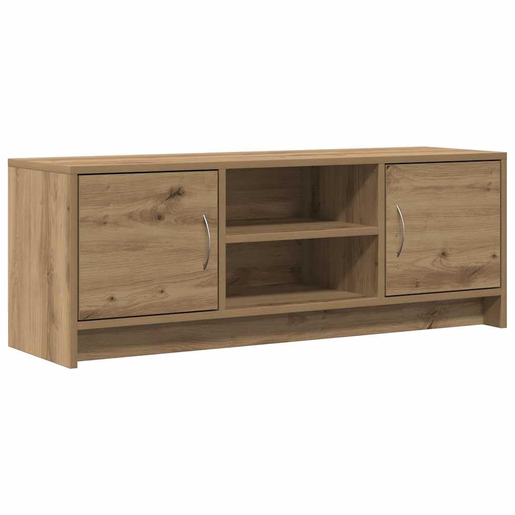 vidaXL TV Cabinet Artisan Oak 102 x 30 x 37.5 cm Wood Material