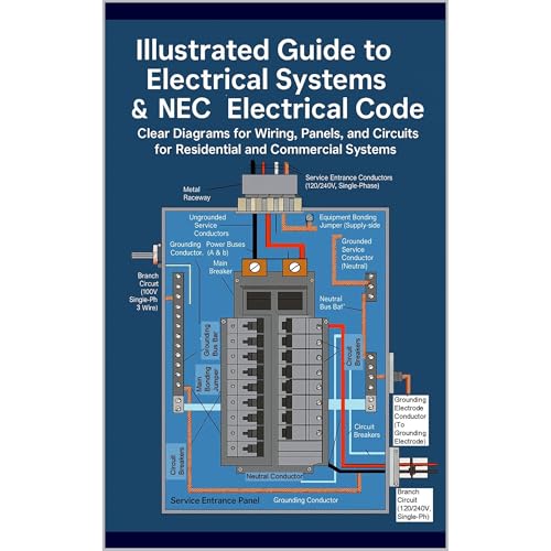 Illustrated Guide to Electrical Systems and NEC Electrical Code Audiolibro Por Practicing Engineers Network arte de portada