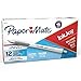 Paper Mate InkJoy 700RT Retractable Ballpoint Pens Medium Point White Barrel Blue Ink 12 Count