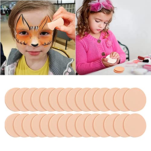 12pcs Makeup Sponge, Round Face Paint Sponge Set Reusable Makeup Sponge, Make Up Blenders Foundation Primer Puff Sponges Creams, And Powders, Wet and Dry use - Image 7