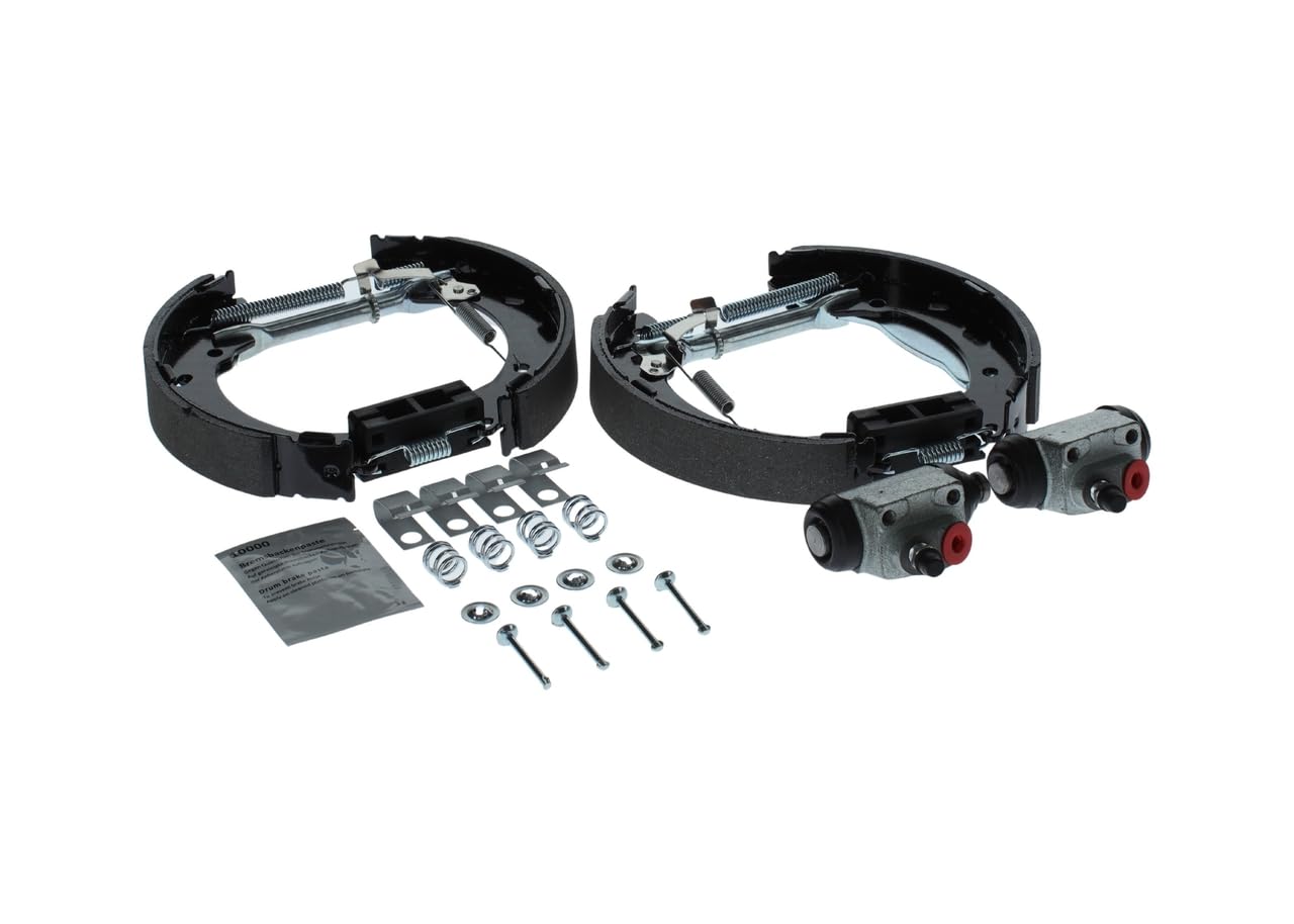 Bosch KS671 Kit Super Pro Kit de freno trasero de tambor 1 juego completo premontado