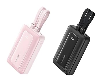 スマホアクセサリー Anker Power Bank 10000mAh Built-In USB-C Anker Power Bank (10000mAh, Fusion, Built-In ライトニング