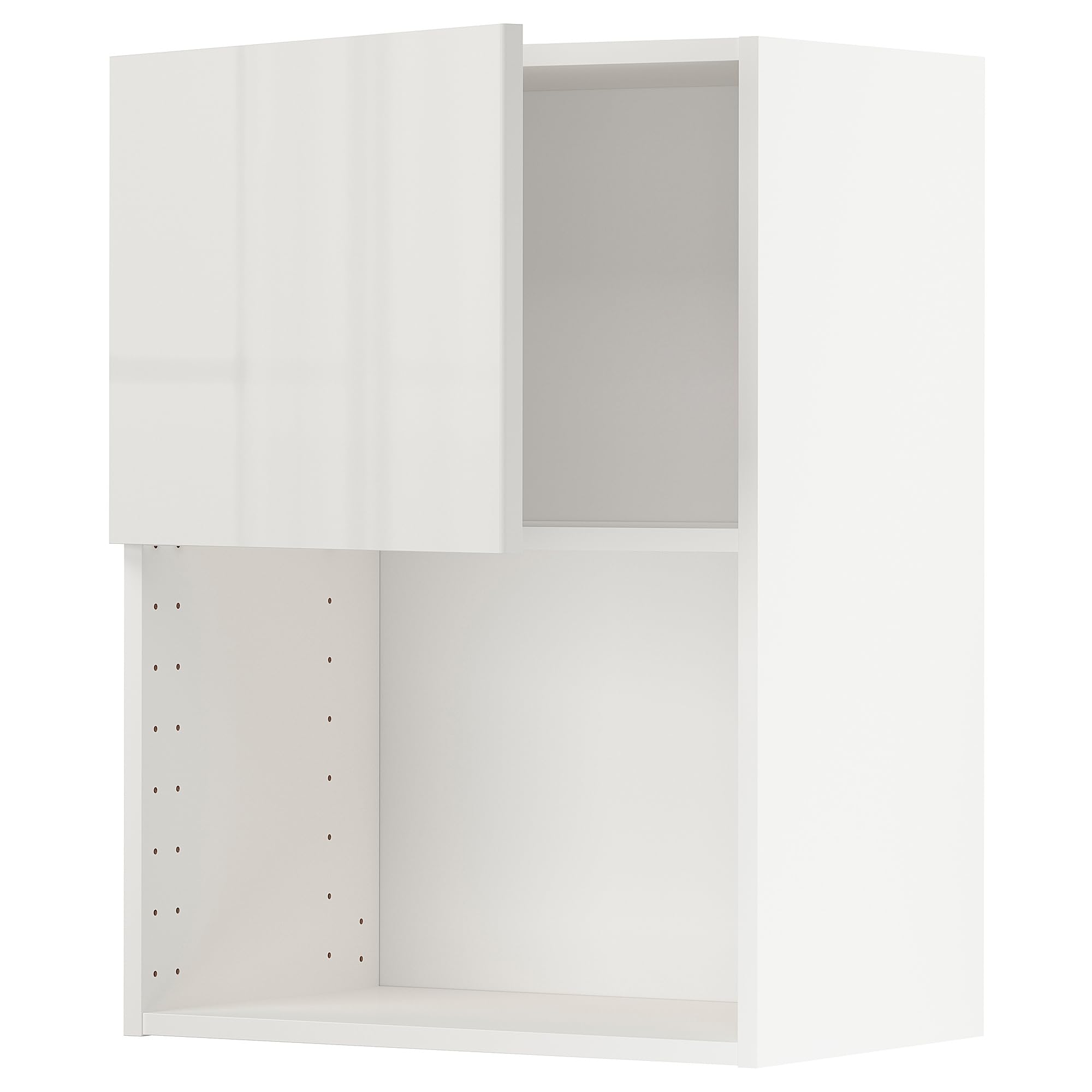 Caisson pour micro-ondes METOD 60x80cm blanc et gris clair