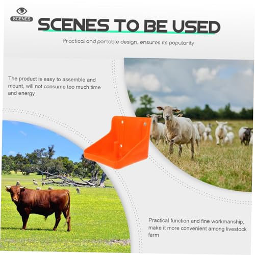 Beavorty Caixa De Tijolo Para Lamber Gado E Ovelha 2 Peças Suporte Para Sal De Gado Suporte Para Lam