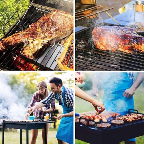 Räucherbox, Edelstahl BBQ Grill Räucherbox für Smoker, Räucherbox für Gasgrill,Holzkohle- und Gasgrills