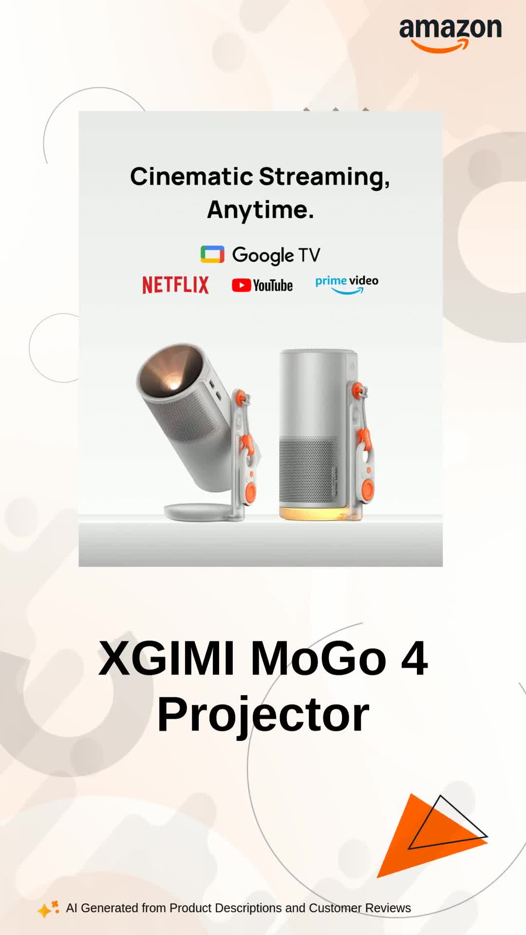 XGIMI MoGo 4 Portable DLP Projector