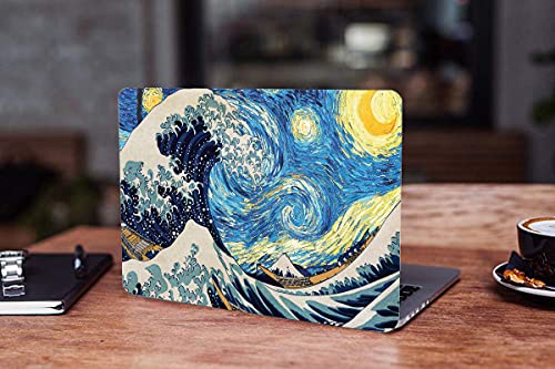 Image of Galaxsia Vincent Van Gogh Portrait D1 Vinyl Laptop Skin /Sticker /Cover /Decal Compatible for Any 17 to 17.3 Inches Laptop (Hp /Dell /Sony /Acer /Lenovo /Asus. Etc) Or Notebook.