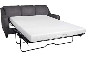 Milliard 4.5-Inch Memory Foam Replacement Mattress for Queen Size Sleeper Sofa and Couch Beds