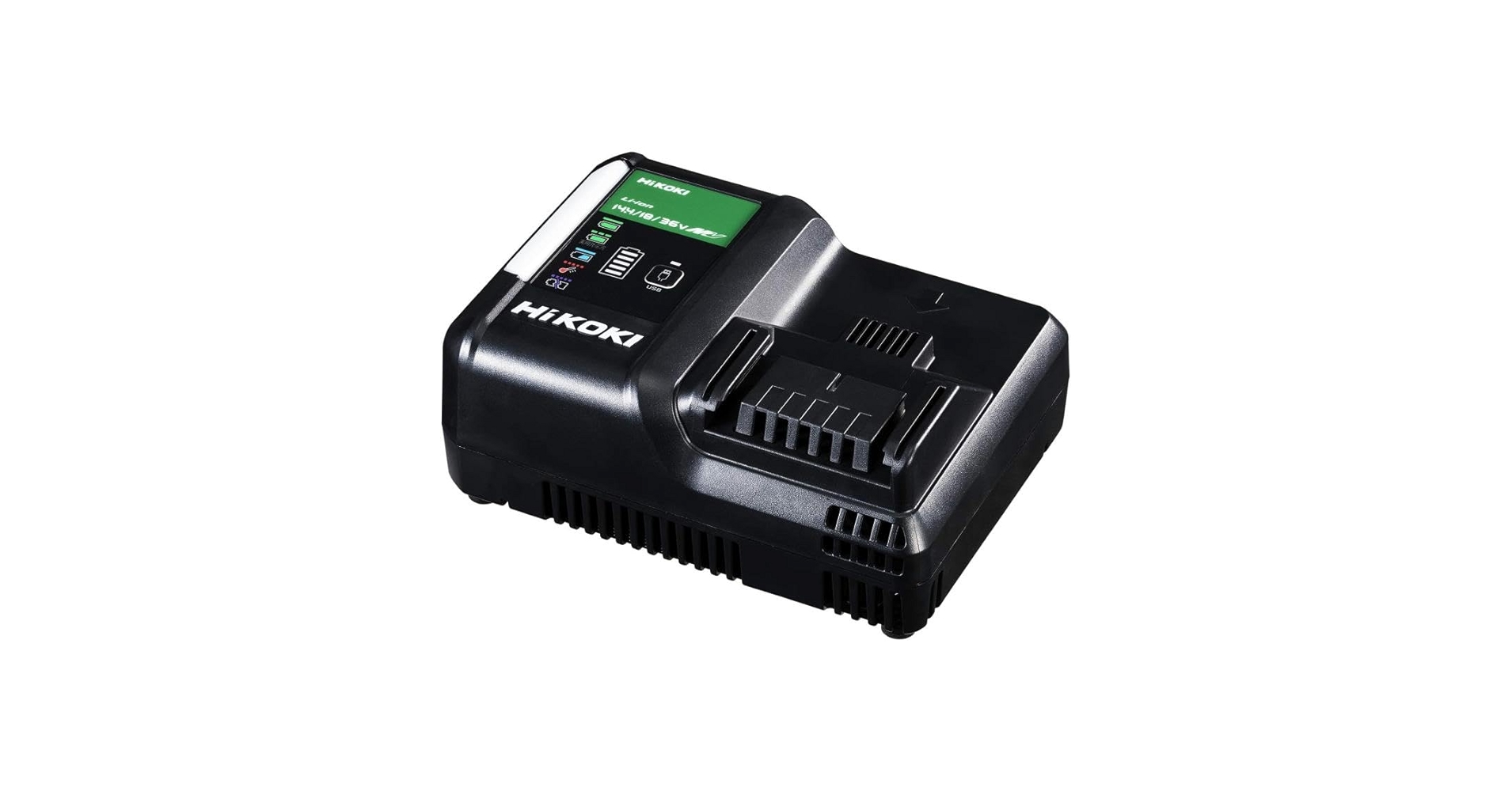 14 18V急速充電器 USB充電端子付UC18YDL2 HiKOKI UC18YDL2 急速充電器 14.4V 18V USB充電端子付