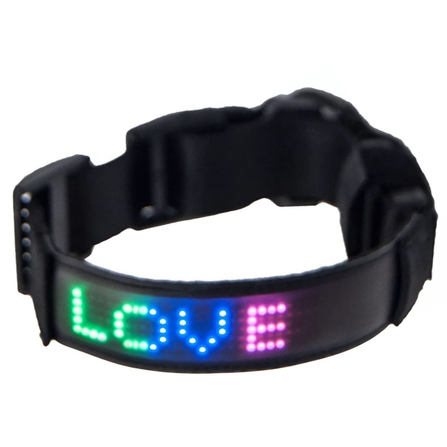 TPIF® Luxury Dog Collar LED Optical Fiber Collar Flashing Dog Collar USB Charging Cuttable Length Ensuring Safety for Night Walking (Blue Light) (B0B5H81BGD) Amazon Price History, Amazon Price Tracker