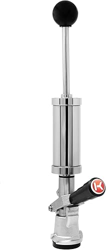 Miniatura 2 de Kegco Bomba de barril de 4" con mango de palanca para barriles domésticos del sistema D