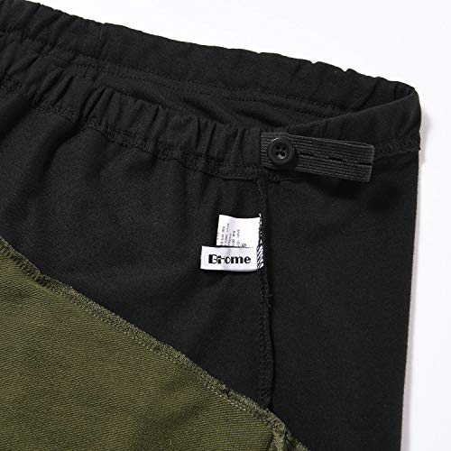 Maternity Summer Shorts Cotton Lounge Pregnancy Short Pants Full Panel Green XXL