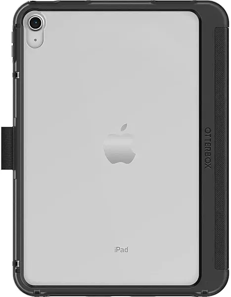 OtterBox Symmetry Folio Series case for iPad 10th Gen (ONLY) - Starry Night (Clear/Black/Dark Grey), Ultra-Sleek Design, Multiple Viewing Positions, Magnetic Sleep/Wake Cover (Non-Retail Packaging)