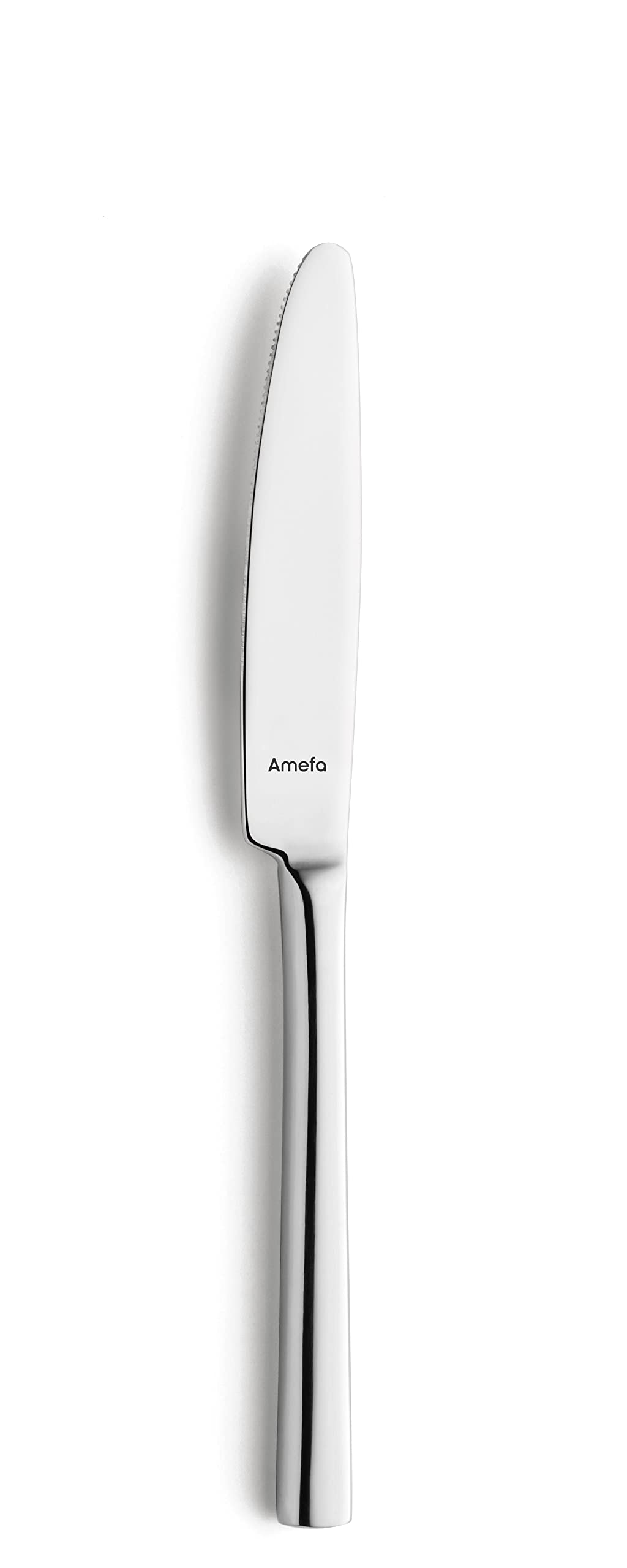 Amefa Colorado - Juego de cubiertos para 4 personas, 16 piezas, cucharas de café, tenedores, cucharas de cena, cuchillos de cena, juego de acero inoxidable 18/0 y hoja de acero 13/0 altamente pulido
