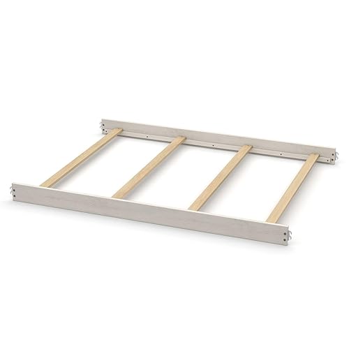 Full-Size Conversion Kit Bed Rails for Dolce Babi Convertible Cribs - Solid Wood Rail - Toddler and Adult Bed Rail for Full-Size Beds - Essential Nursery & Baby Furniture (Sugar Cane)