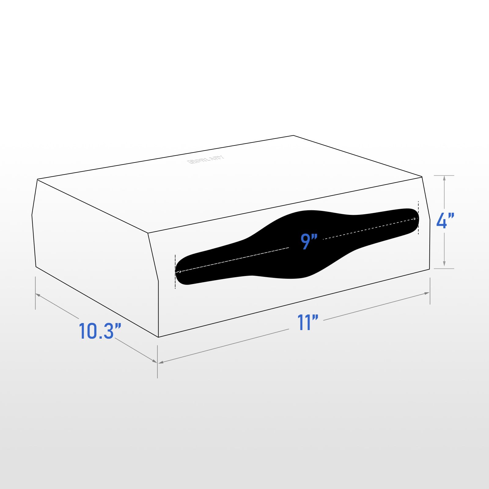 Dispenser di carta da parete pubblicitario, distributore di asciugamani di carta a mano multifold a C, supporto in tessuto in acciaio inox