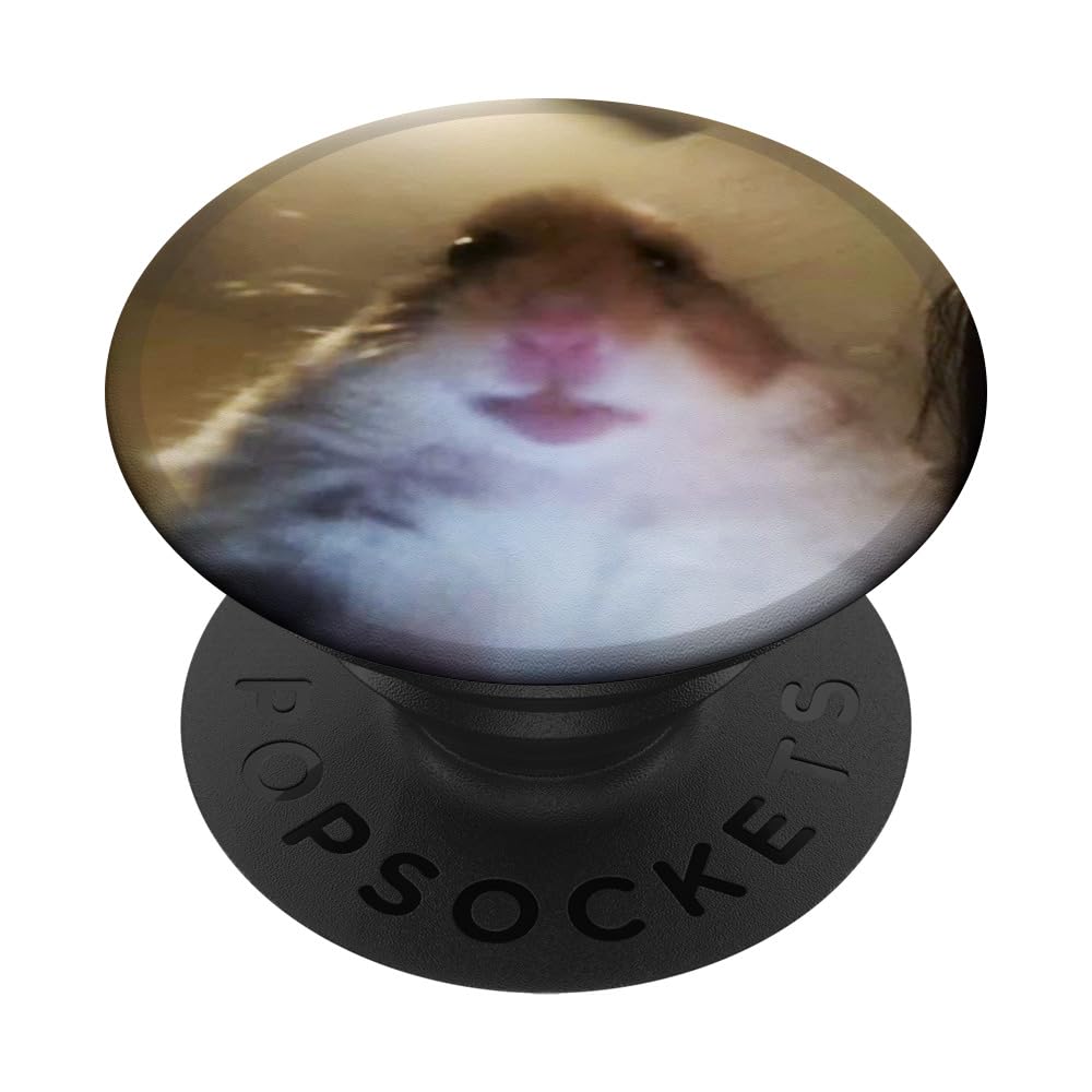 Staring Hamster PopSockets PopGrip: Swappable Grip for Phones & Tablets PopSockets Adhesive PopGrip