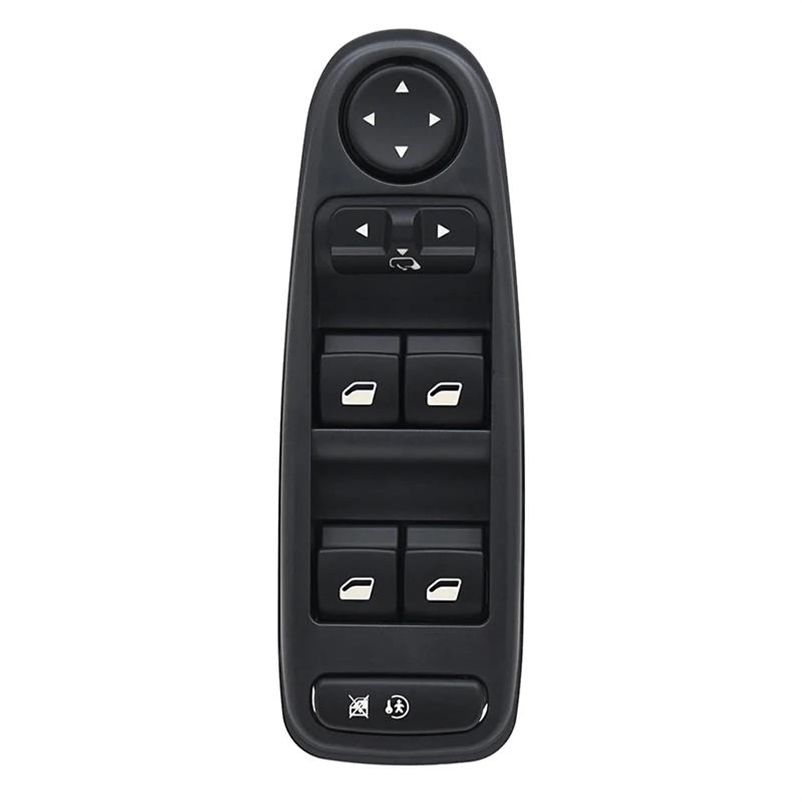 Commutateur fenêtre Citroen C4 Picasso 2004-2014 bouton noir 6pin 3pin