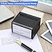 Weekgrat Sinload Notary Stamp - Self Inking Notary Public Stamp for Sworn & Subscribed Acknowledgement, 1.46 x 2.95 Inches