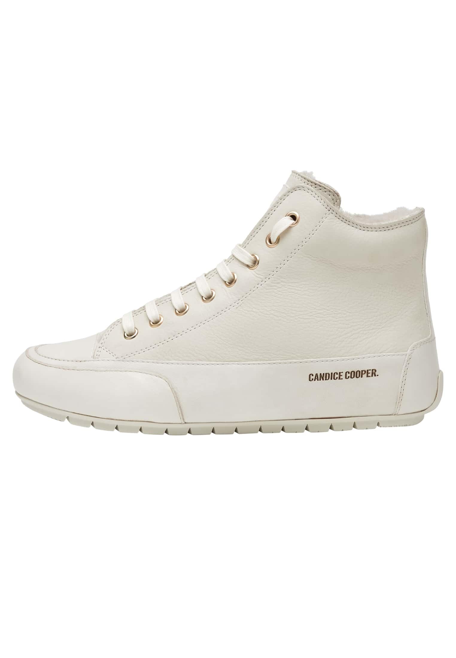 Candice Cooper Women's Plus Fur Oxford Flat, Ice Cream, 1.5 UK